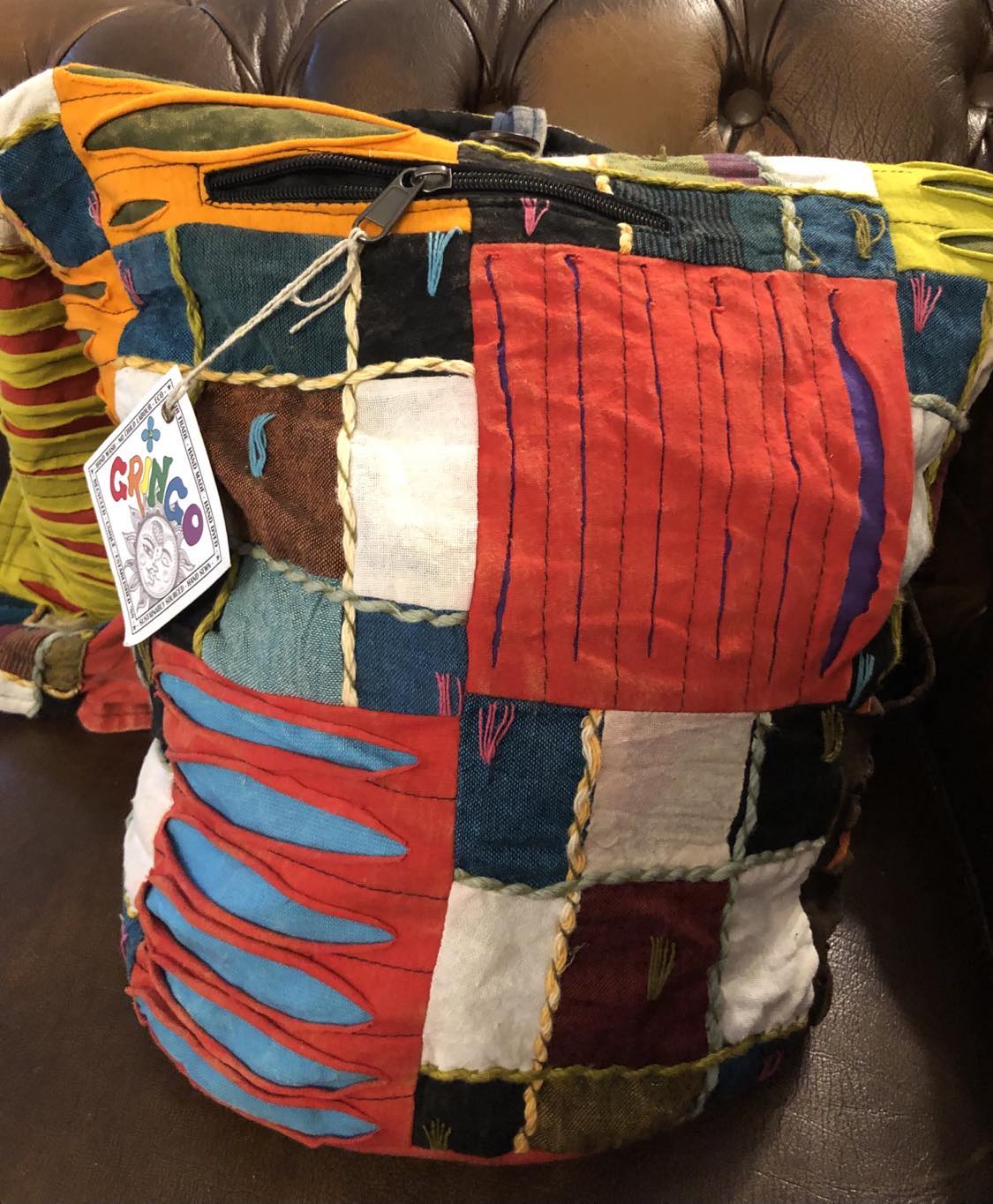 Patchwork Shoulder Bag.
