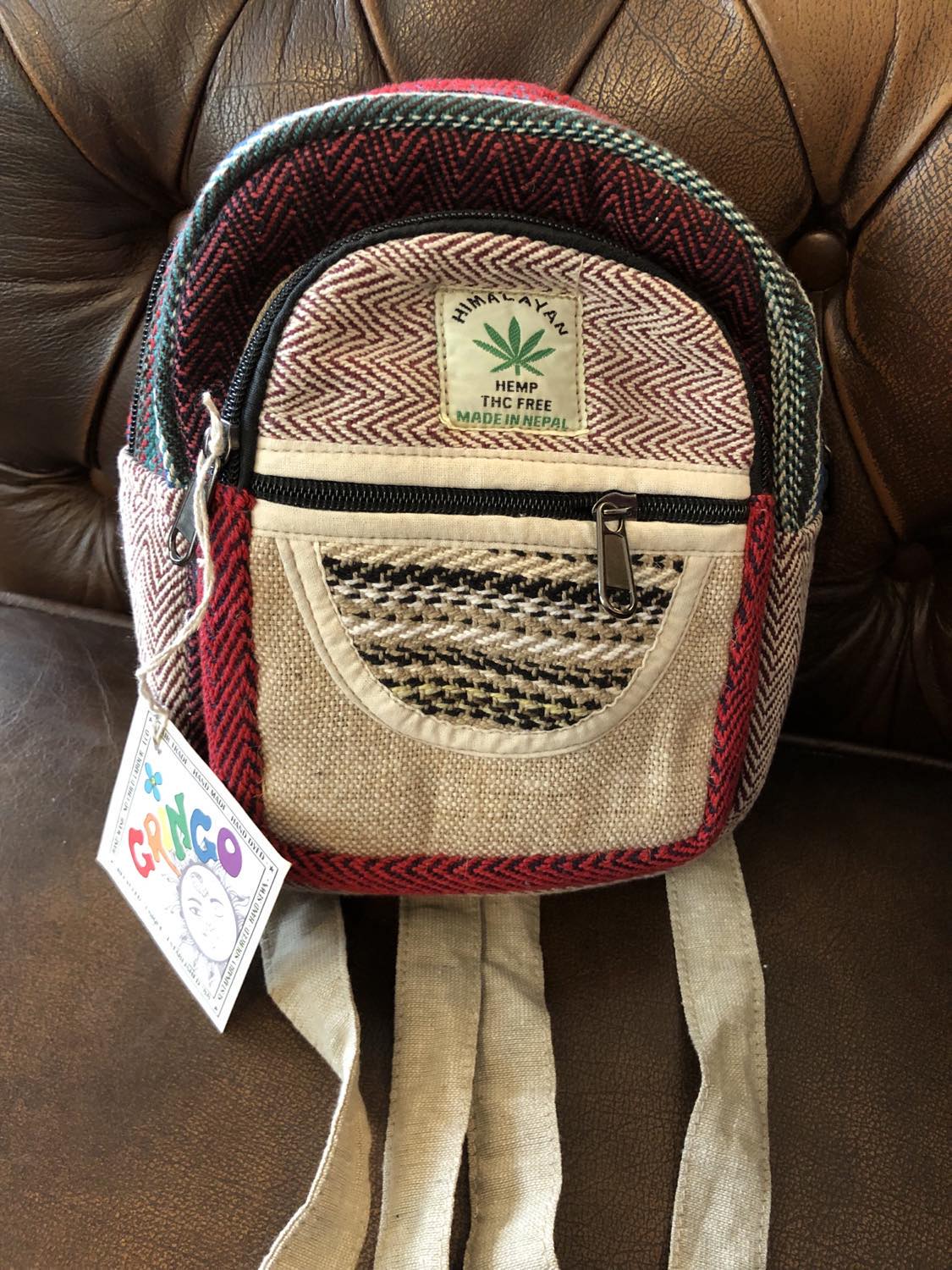 Hemp Rucksack (small).