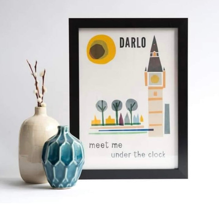 Meet Me Under The Clock (Print).