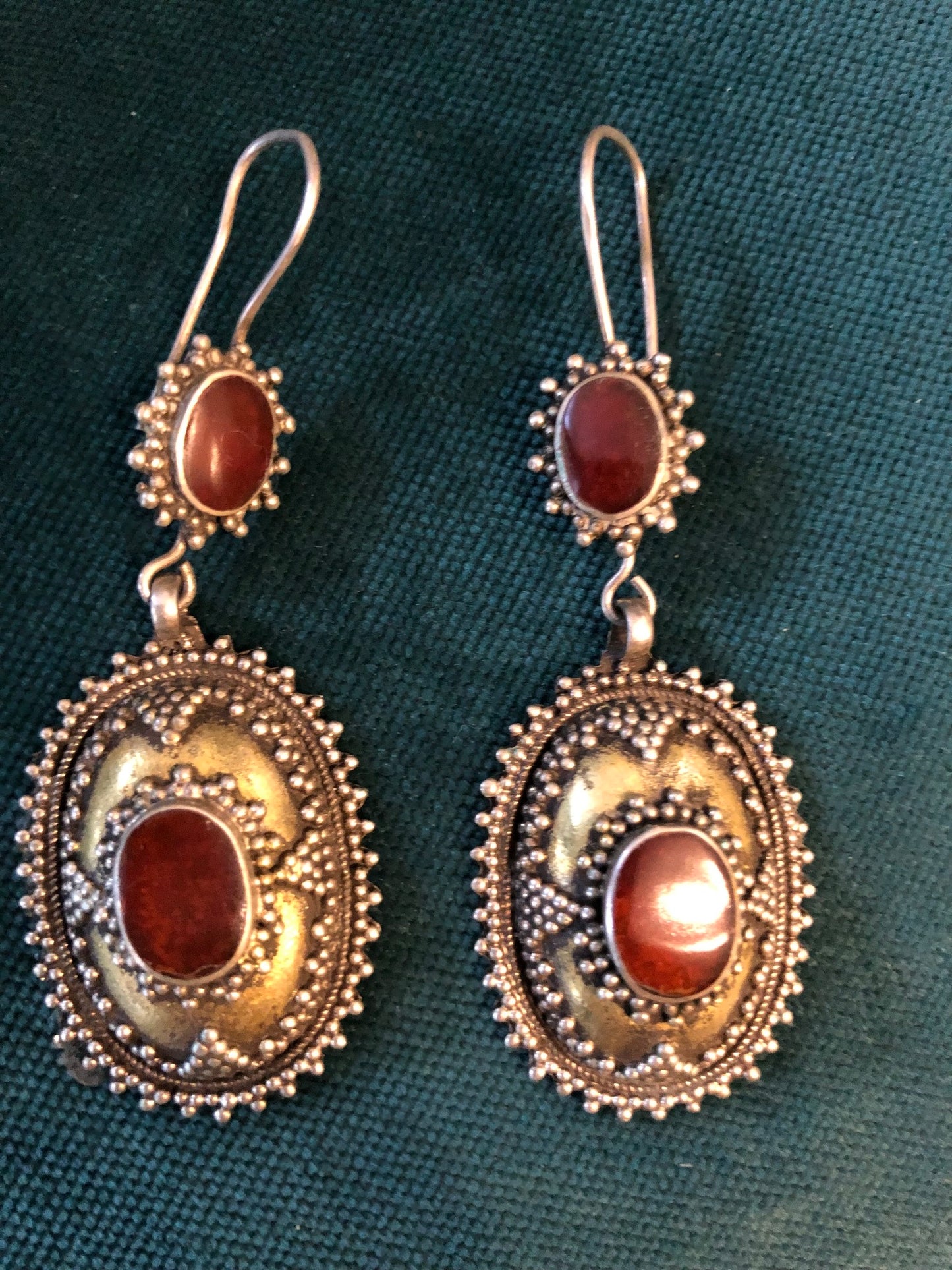 Afghan Carnelian Earrings