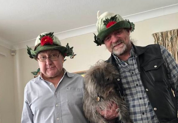 Felt Christmas Hat.