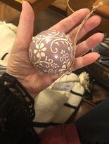 Hand-painted Bauble