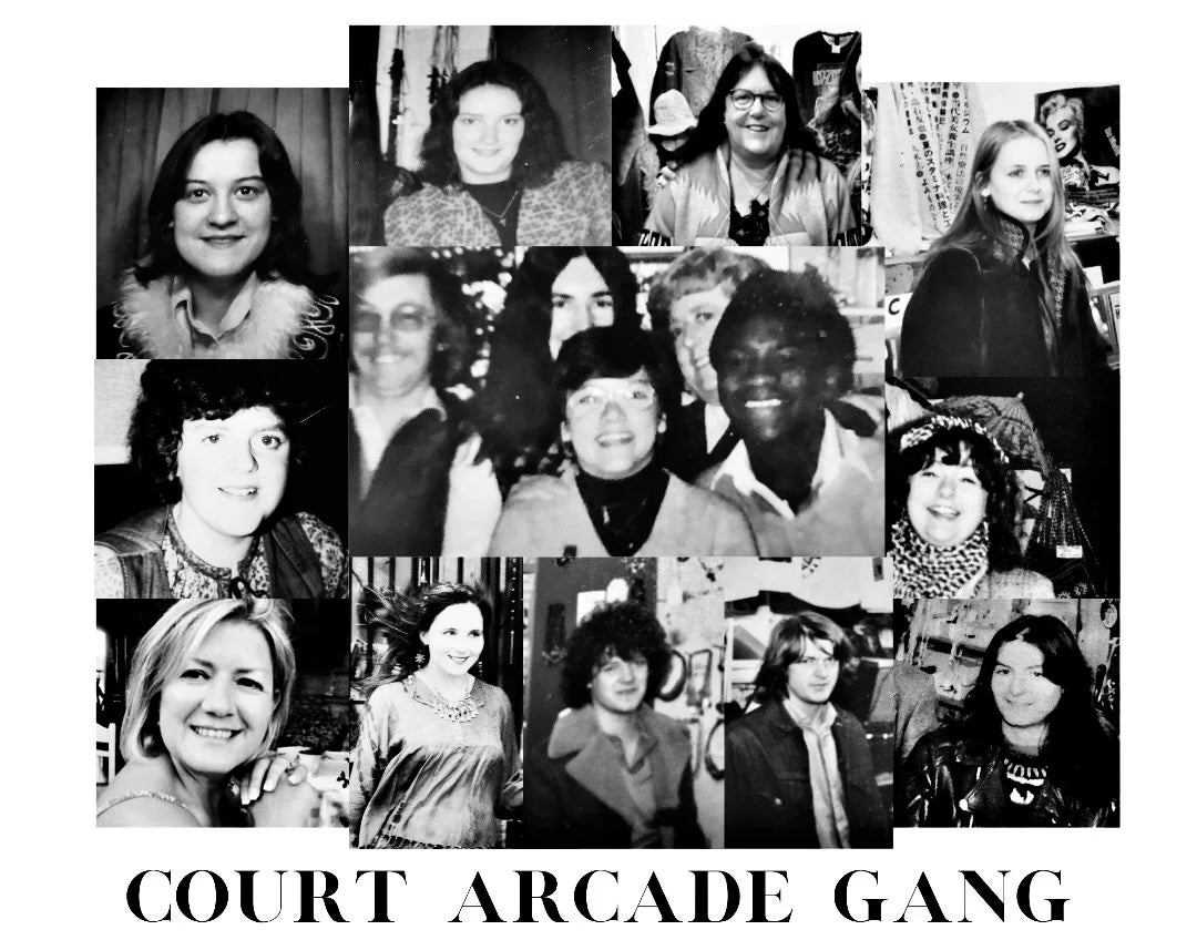 Some of our Court Arcade staff over the years we worked there...