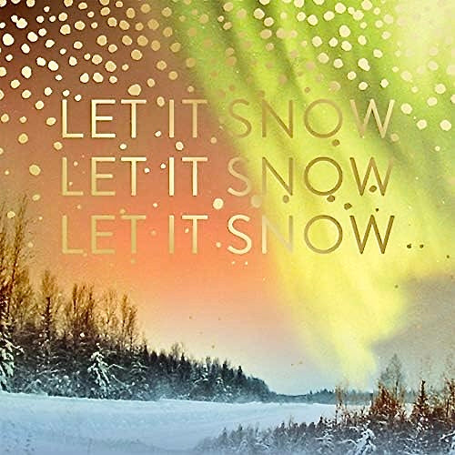 Let it Snow... (pack of 5 Christmas Cards)