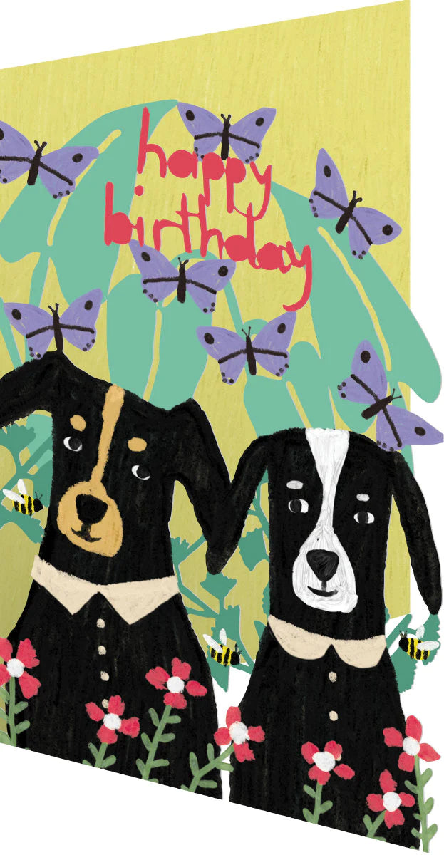 Happy Birthday Dogs (Laser Cut)