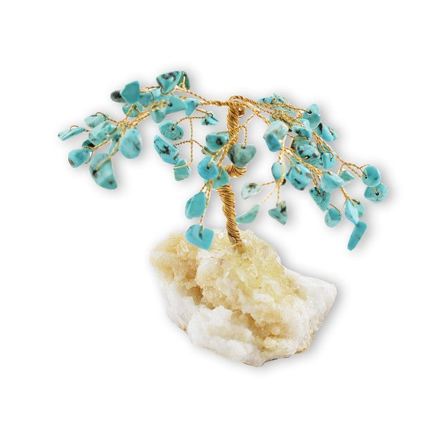 Crystal Gem Tree in Howlite..