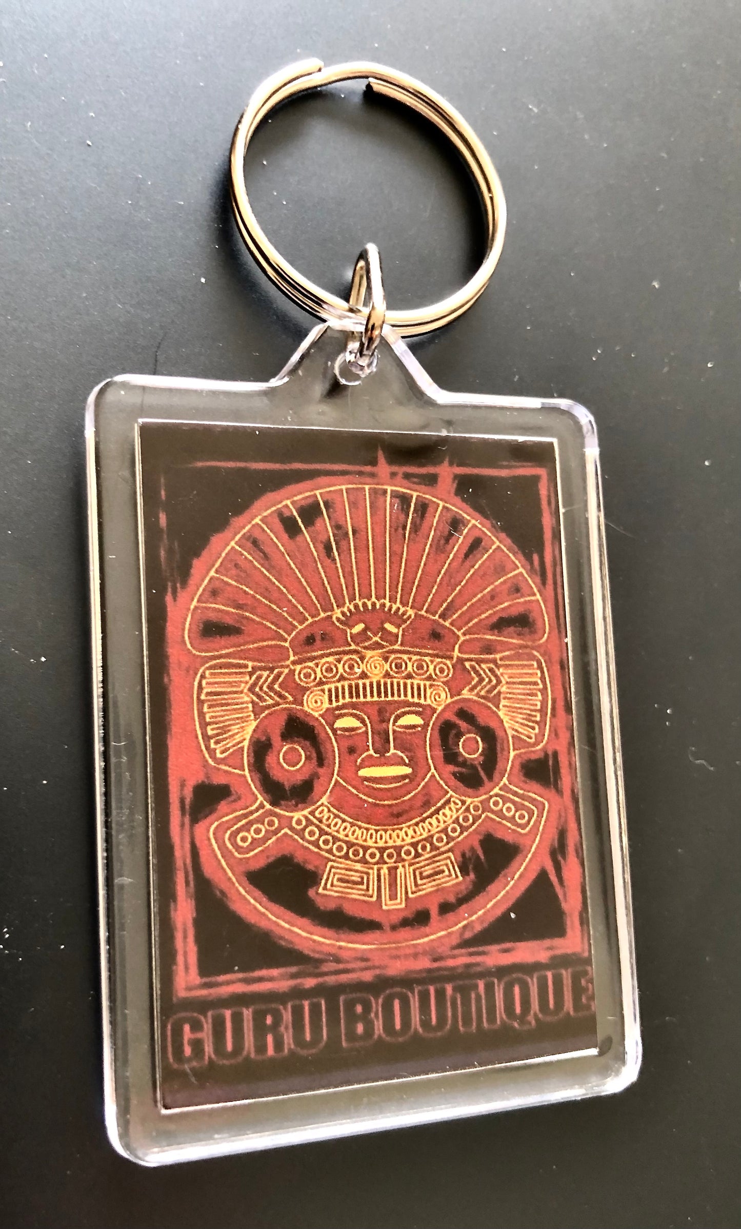 Guru Boutique Keyring (double-sided)