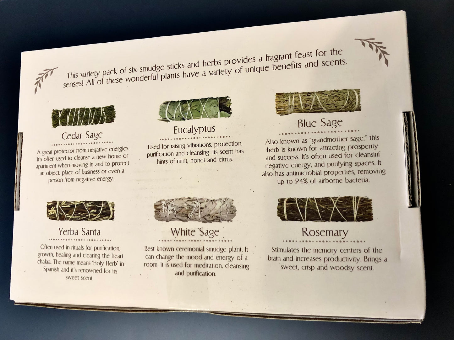 Sage Smudge Stick Set