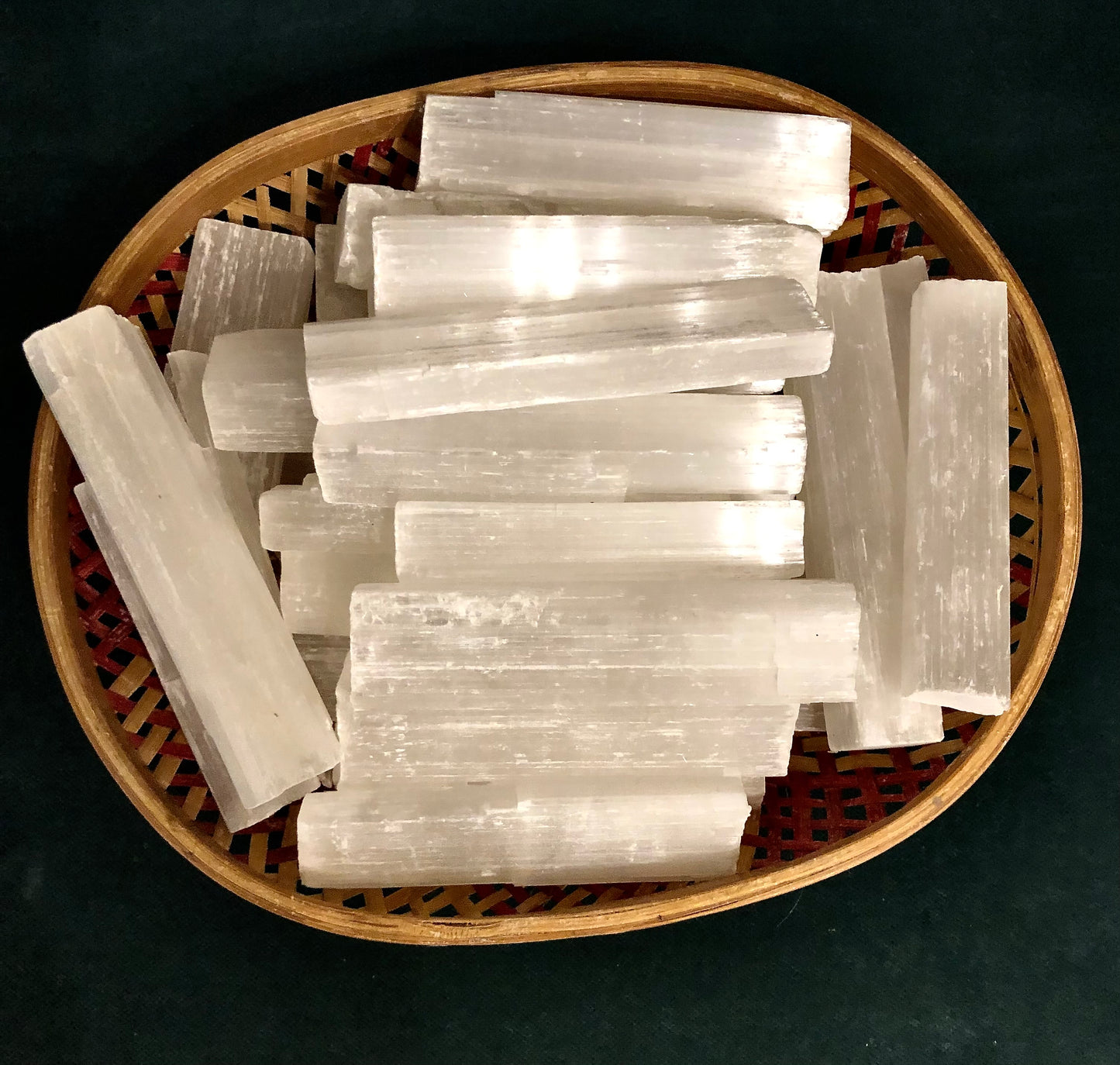 Selenite. Short Sticks.