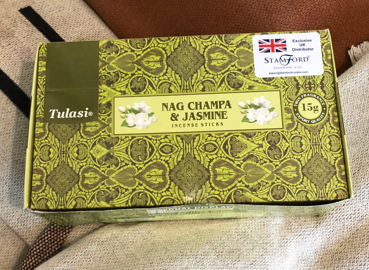 Nag Champa & Jasmin Incense (by Tulasi)