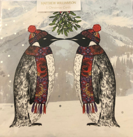 Two Penguins (Christmas card pack)