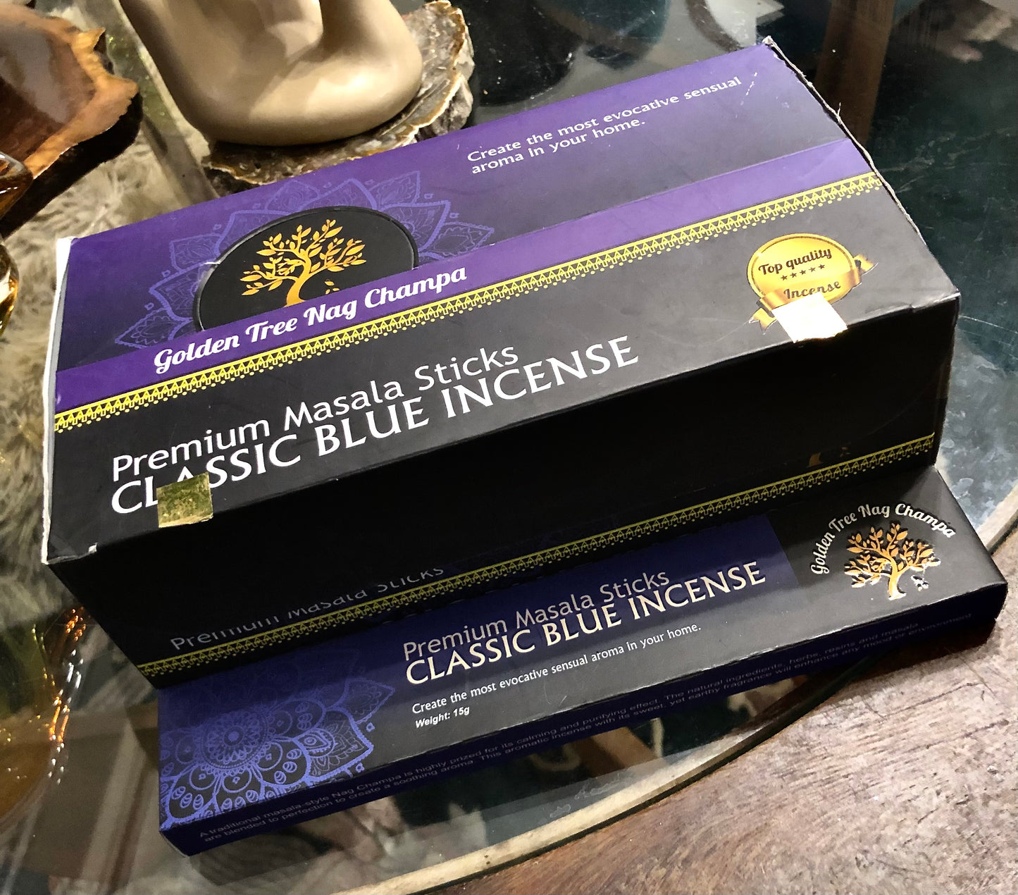Classic Blue Incense by Golden Tree Nag Champa