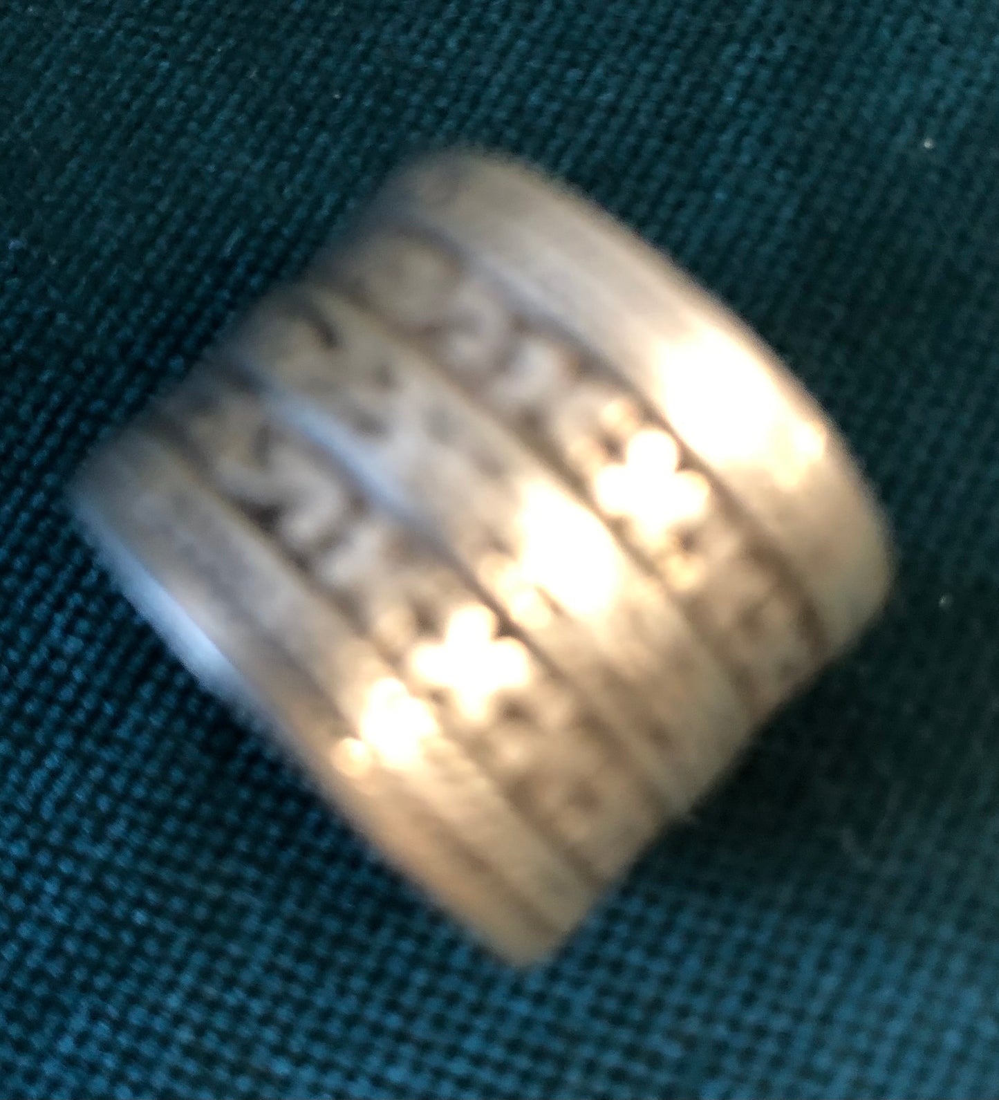 Afghan Silver Metal Ring