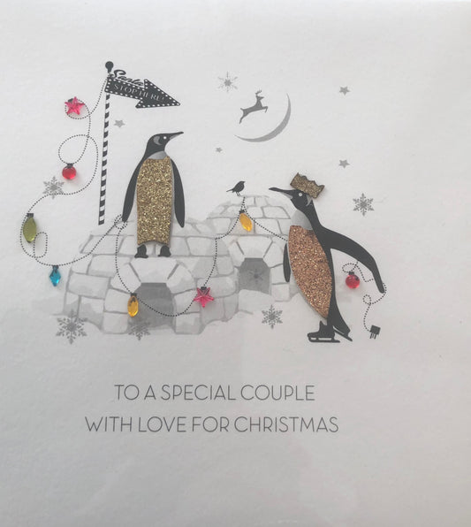 Special Couple Christmas Card.