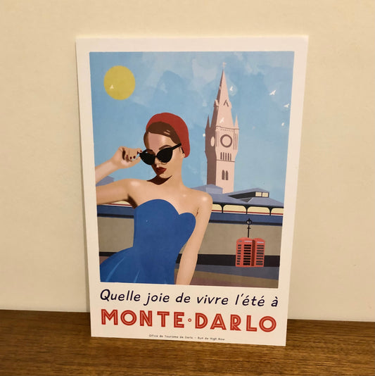 Monte Darlo Print.