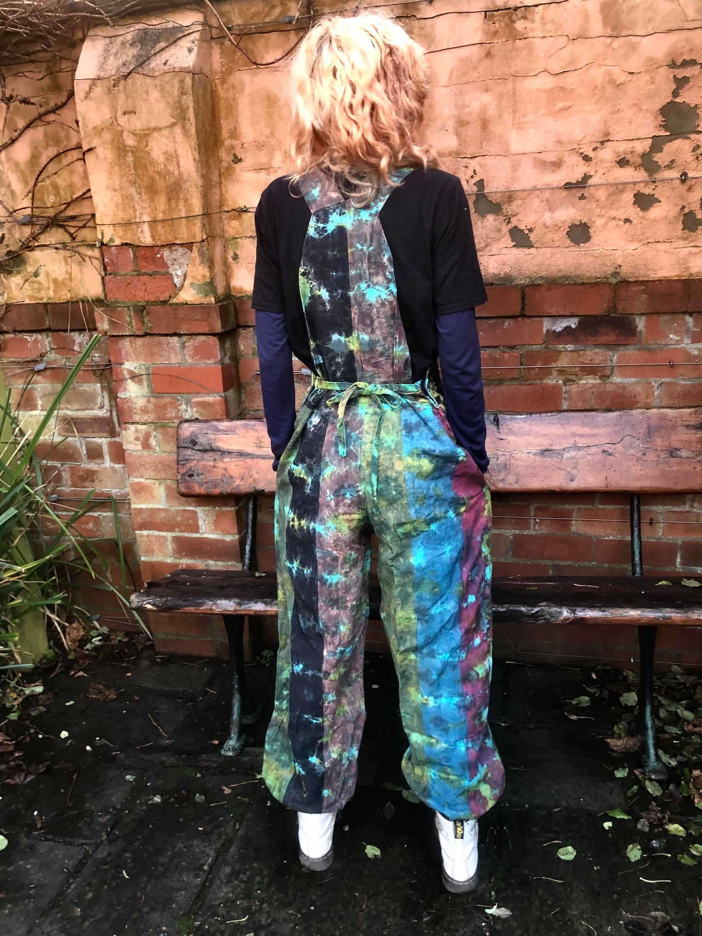 Cotton Dungarees (Tye-die).
