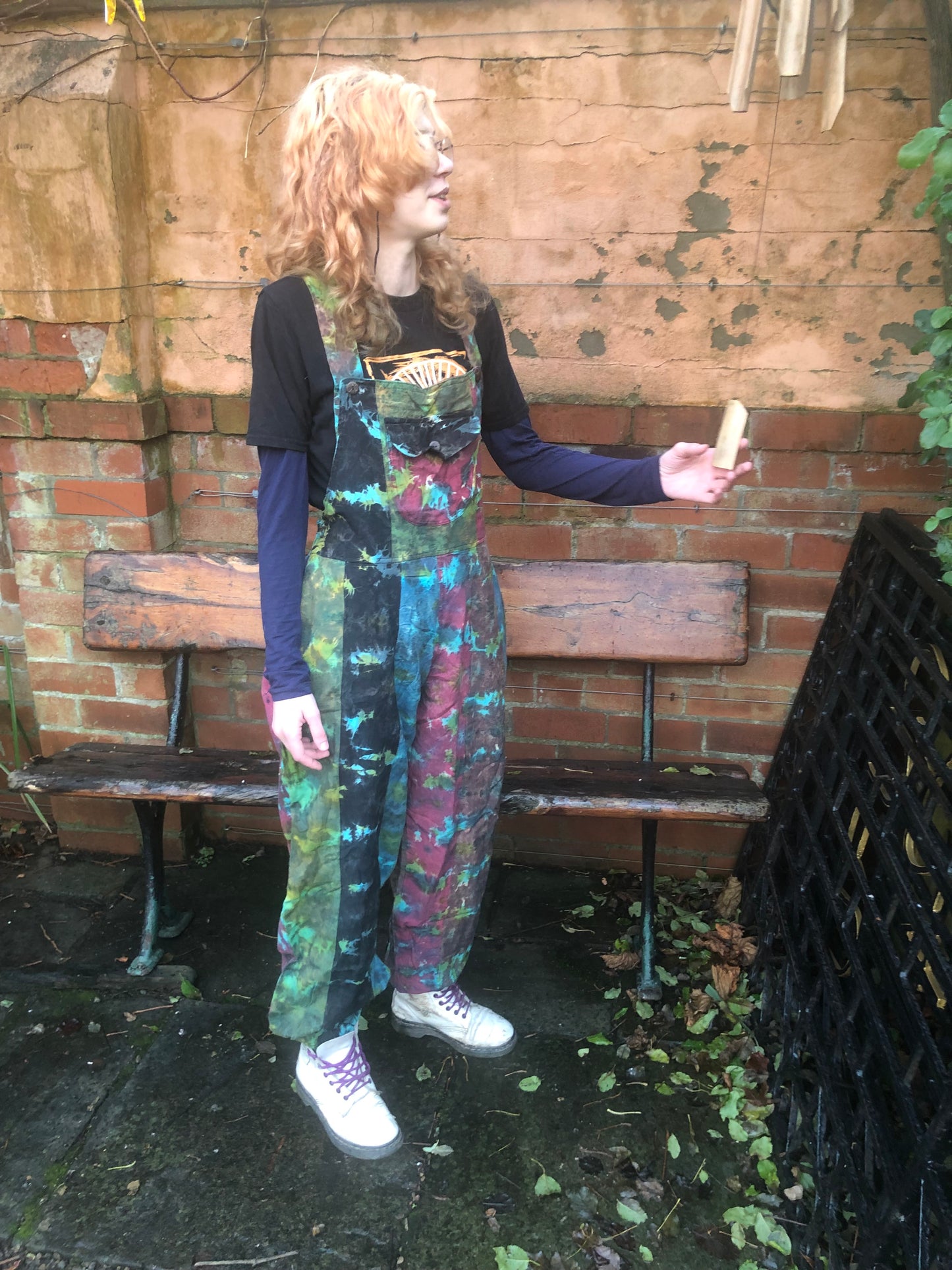 Cotton Dungarees (Tye-die).