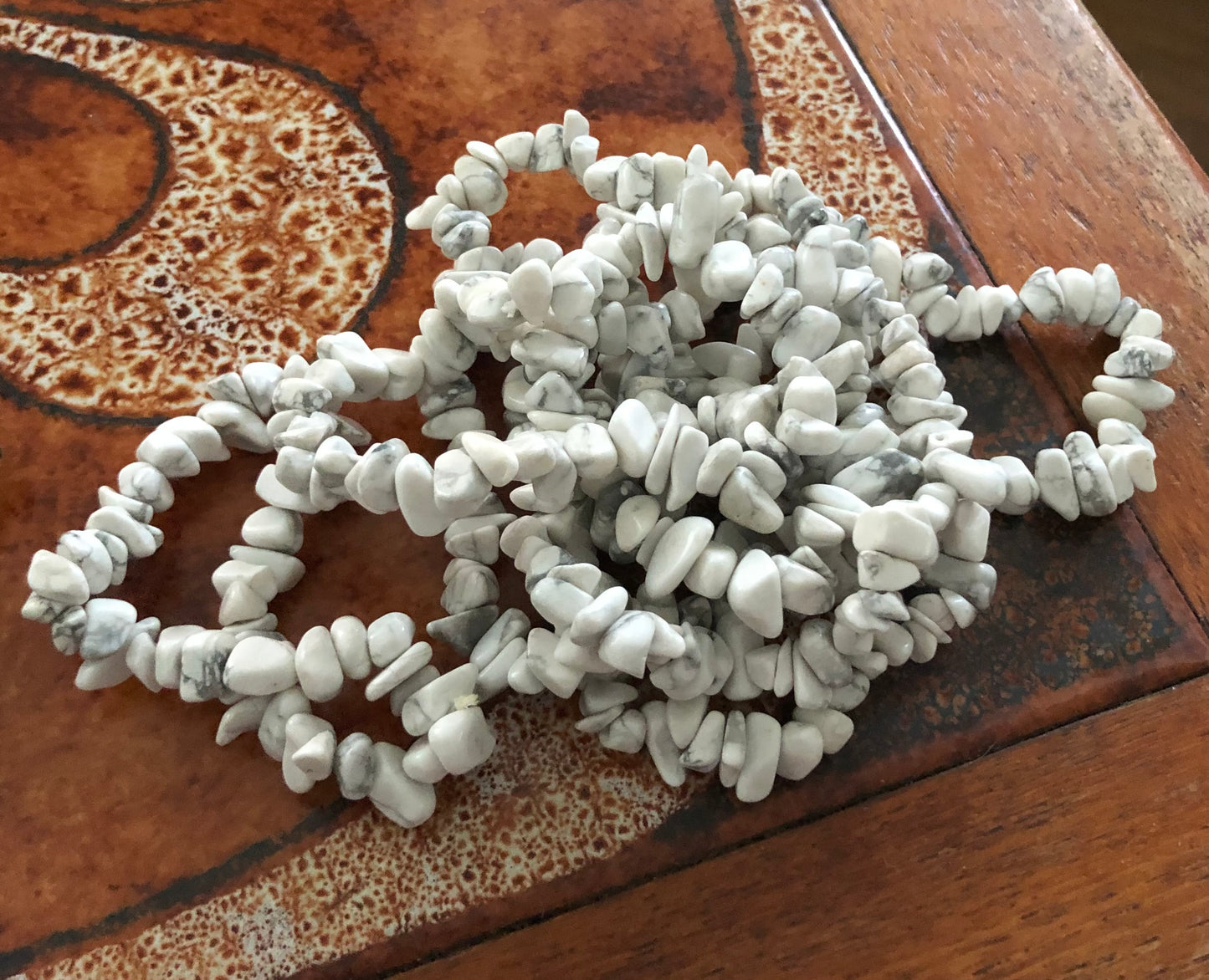 White Howlite Crystal Bracelet