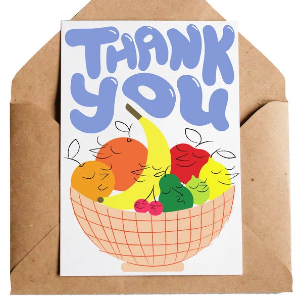 Thank You (fruit bowl)