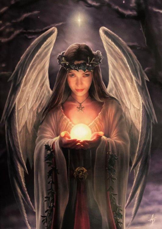 Yule Angel Yule Card