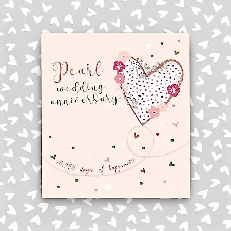 Pearl Wedding Anniversary