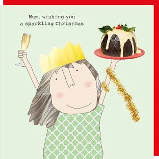 Mum. Wishing you a sparkling Christmas (single card)