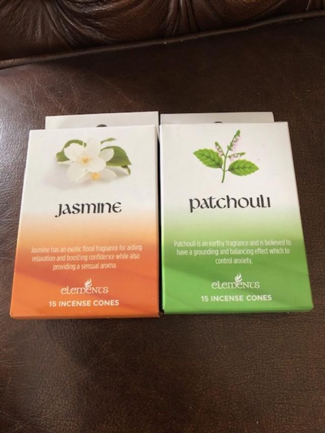 Elemental Incense Cones Duo.