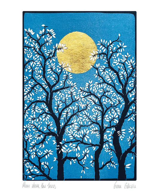 Moon Above The Trees