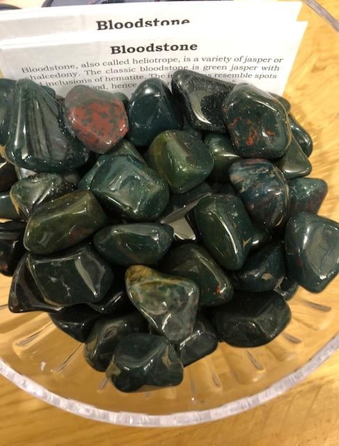 Bloodstone Crystals.