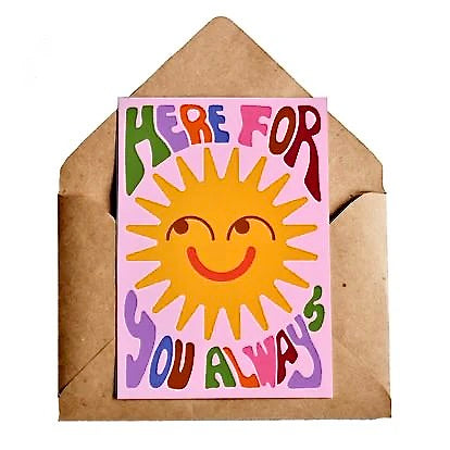 Blank Friendship Card