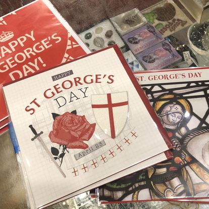 St Georges Day Card.