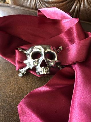 Skull Choker by Alchemy Gothic.