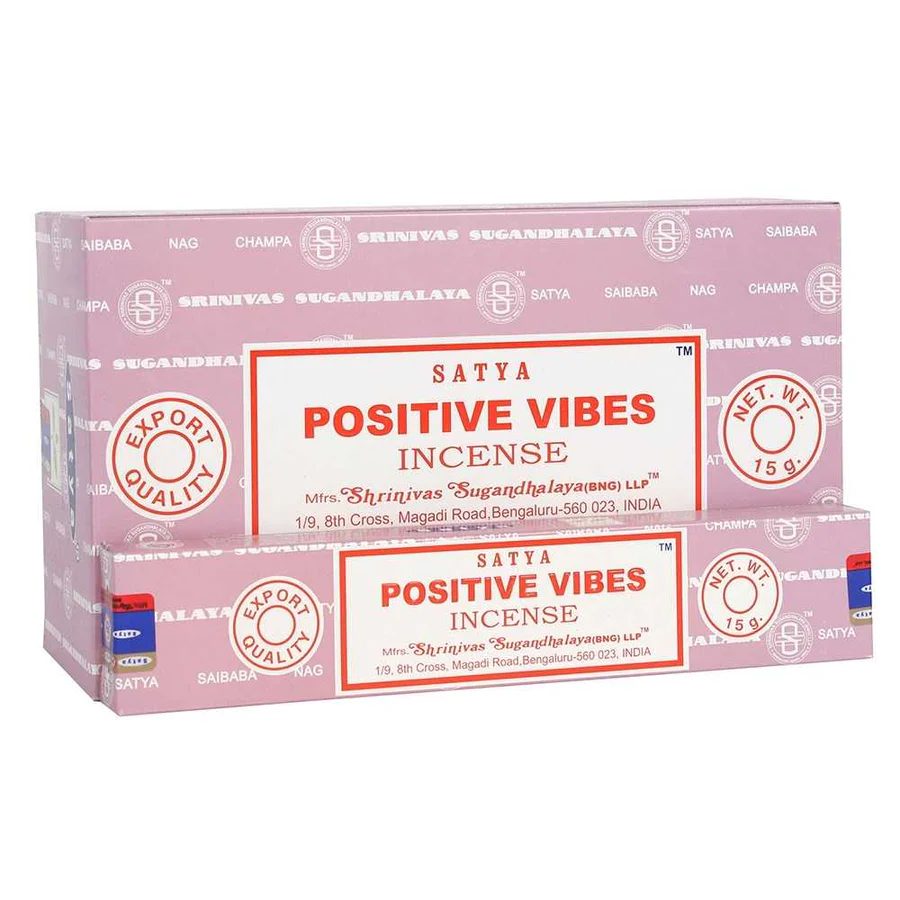 Positive Vibes Incense by Satya.