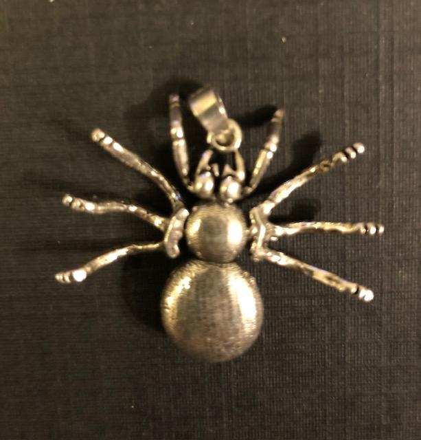 Spider Pendant in Silver.