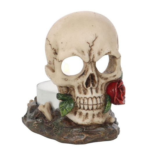 Skull T-light holder (small)