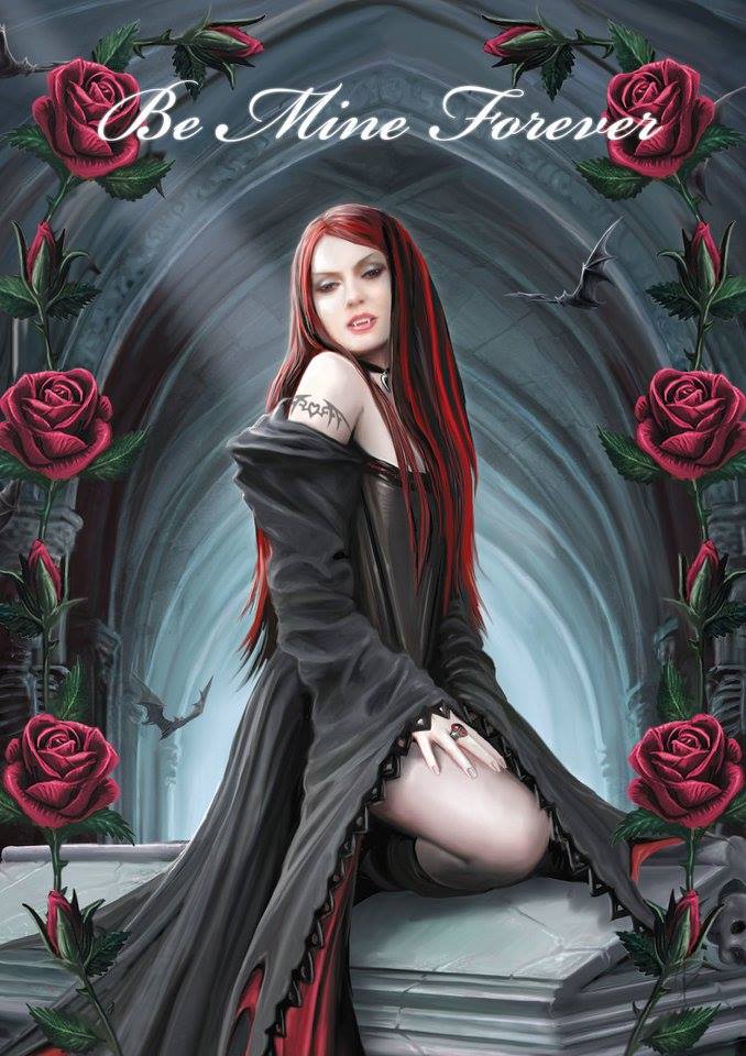 Gothic Valentine Card