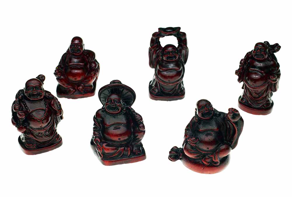 Six Happy Buddhas in a Box.