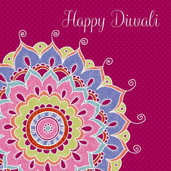 Diwali Card. Happy Diwali.