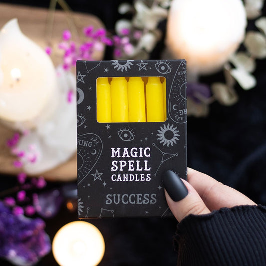 Yellow Spelll Candles (for SUCCESS)