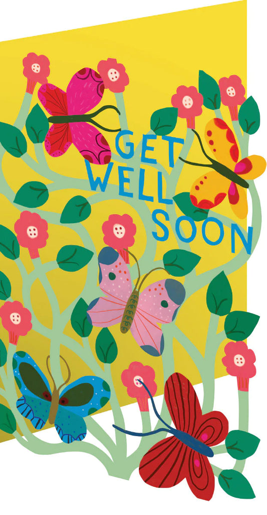 Get Well Soon (laser-cut card)