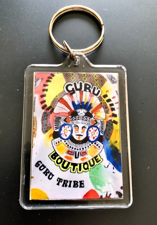 Guru Tribe Keyring (double-sided)