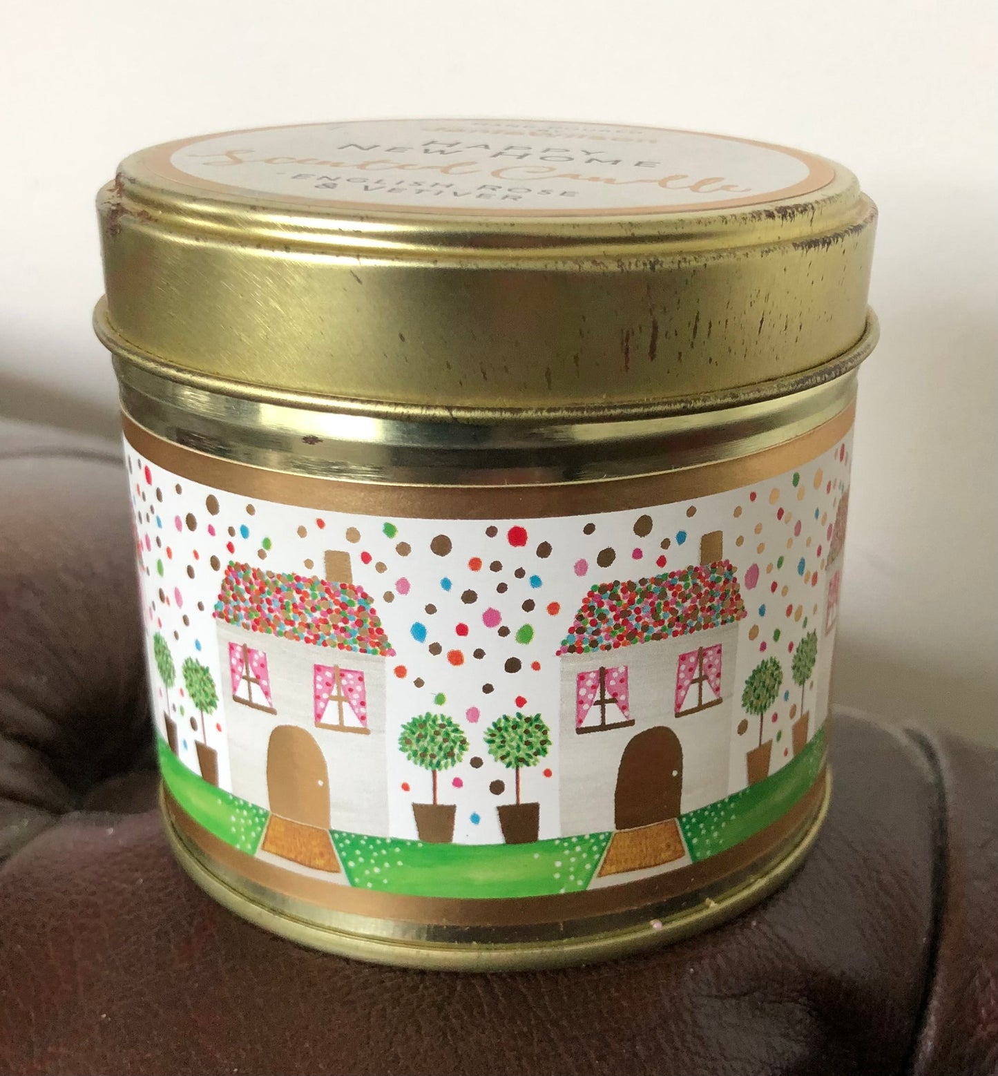 Happy New Home Candle (in a tin)