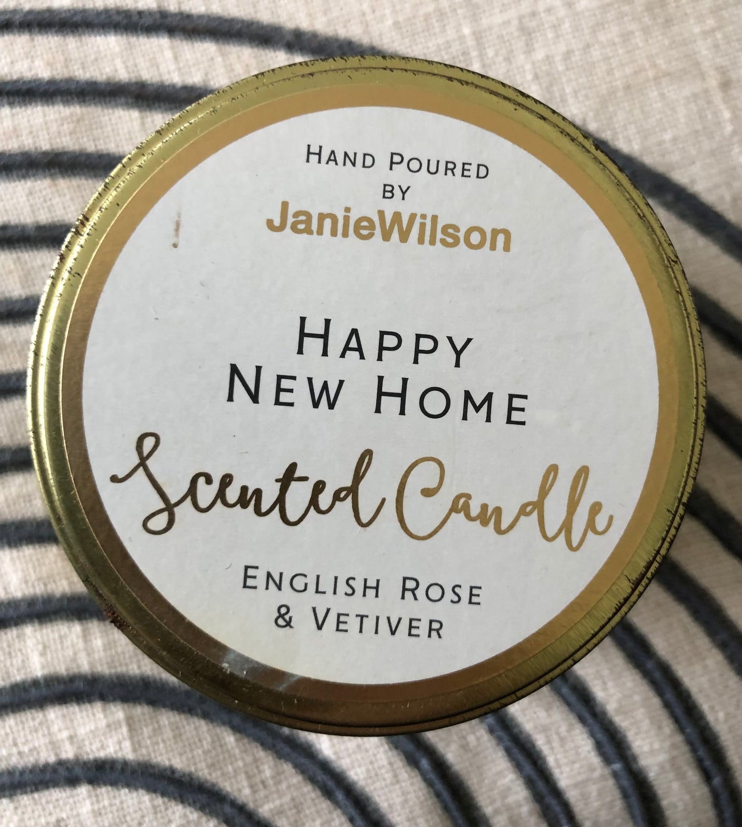 Happy New Home Candle (in a tin)