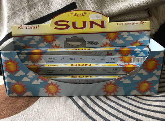 Sun Incense by Tulasi (slims)