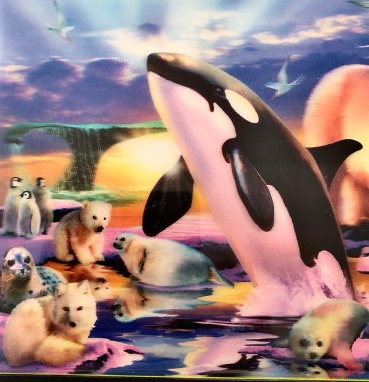 Orca and friends in 3D