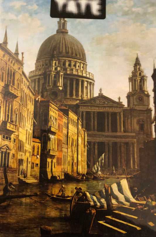 Capriccio: St Paul's and a Venetian Canal, 1795