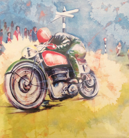Racer One - motorbike card