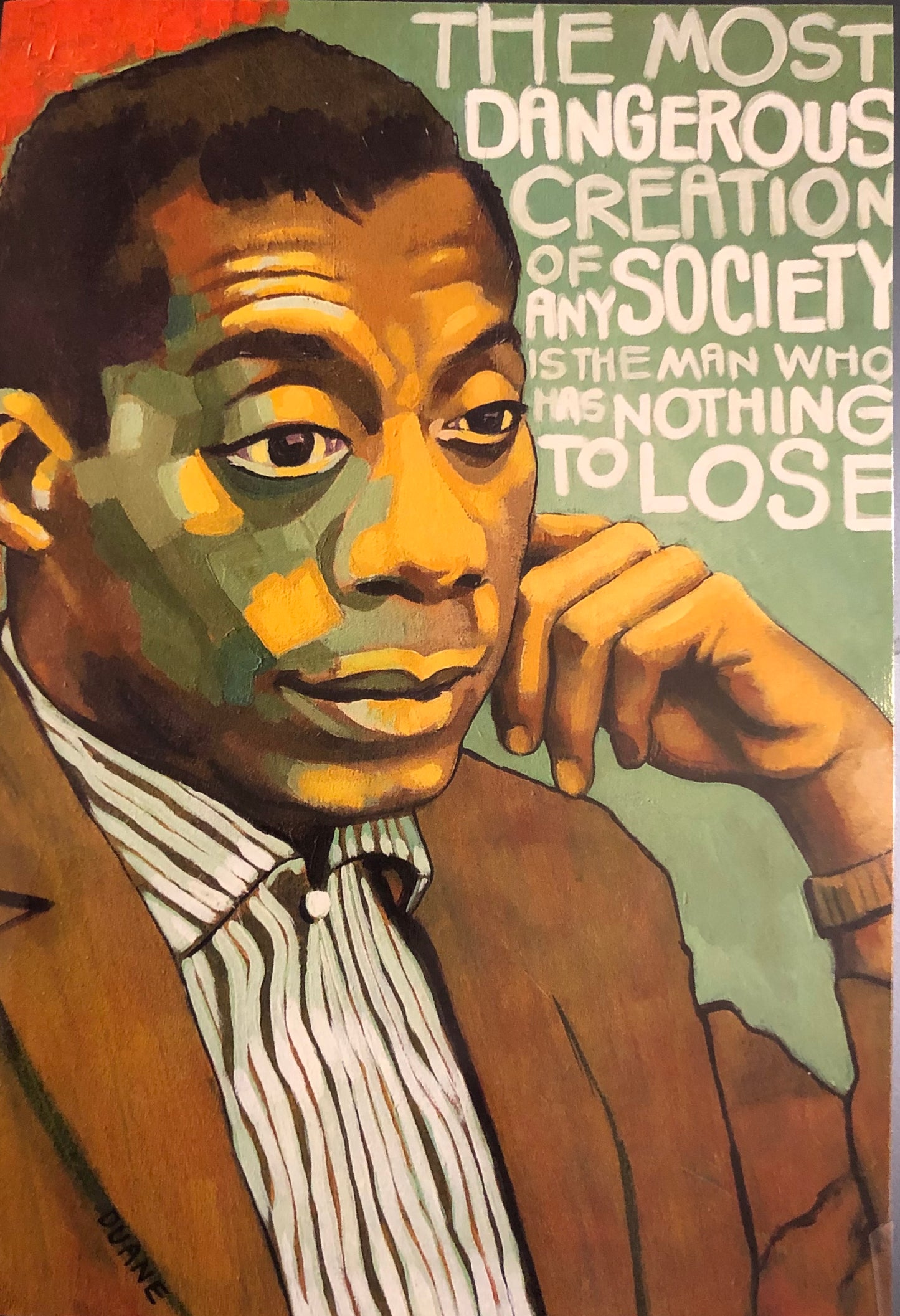 James Baldwin Quotation Card