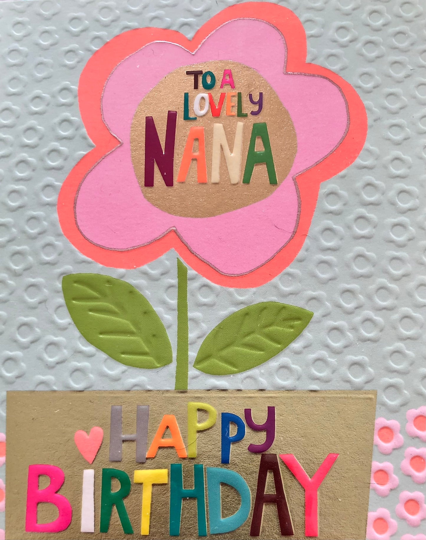 TO A LOVELY NANA (HAPPY BIRTHDAY)