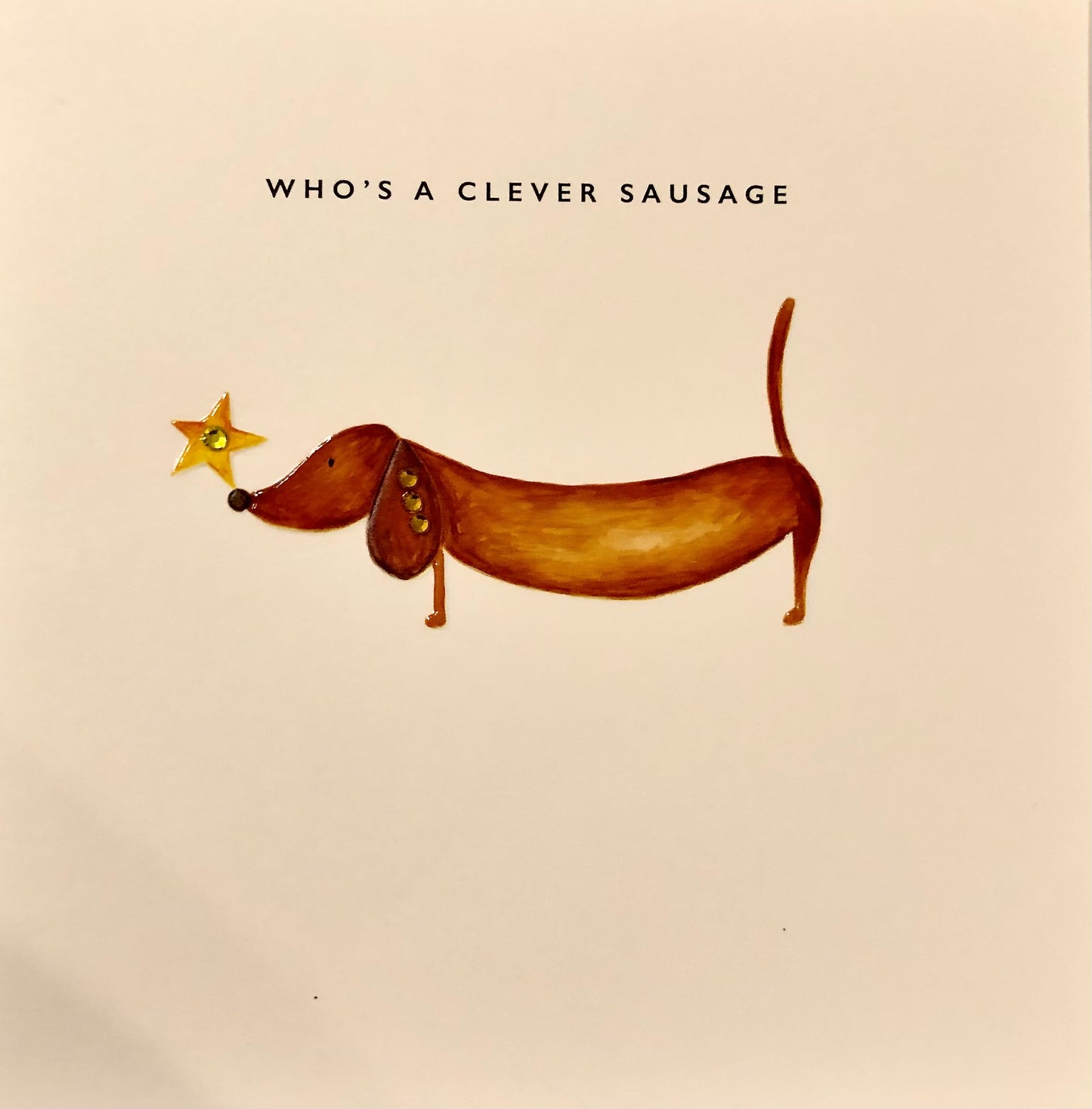 WHO'S A CLEVER SAUSAGE